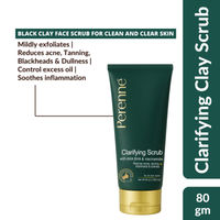 Perenne Clarifying Clay Scrub (With AHA, BHA, Niacinamide)