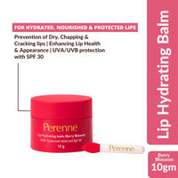 Perenne Lip Hydrating Balm With Hyaluronic Acid & SPF 30 - Berry Blossom
