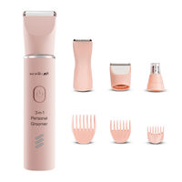 Ikonic Me Unisex 3-In-1 Personal Groomer - Coral-image-12