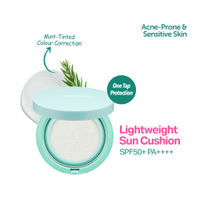 BRING GREEN Tea Tree Cica Tone-Up Sun Cushion SPF 50+ PA++++ With Centella & Niacinamide