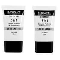 Insight Cosmetics 3 In 1 Long Lasting Primer - Pack Of 2