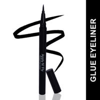 FLiCKA Apply N' Fly 2-in-1 Liquid Pen Glue & Eyeliner Long Lasting Intense Pigment - Black