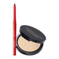 Faces Canada Eye & Face Combo - Magneteyes Kajal + Weightless Compact - Natural