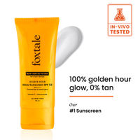 Foxtale SPF 50 Glow Sunscreen