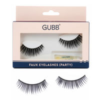 GUBB Eyelash Set With Glue, False Eyelashes - Party Style