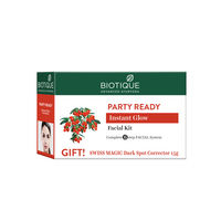 Biotique Party Ready Instant Glow Facial Kit with Swiss Magic Dark Spot Corrector