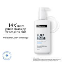 Neutrogena Ultra Gentle Creamy Face Cleanser Moisturizing Face Wash for Dry, Oily, Sensitive Skin