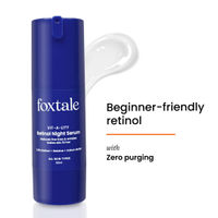 Foxtale 0.15% Retinol Face Serum for Collagen Boost, Anti-Aging, Treats Fine Lines & Wrinkles
