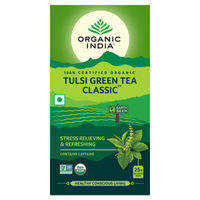 Organic India Tulsi Green Tea Classic Bags