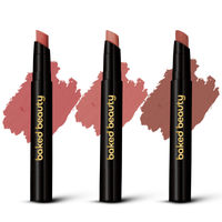 Baked Beauty My Crayon Lip Eclair Super Matte Lip Cream Crayon Lipsticks - Pack of 3