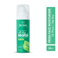 Nat Habit Pomegranate Tulsi Light Moisturizer, Non Sticky Face Moisturizer For Hot & Dry Weather