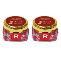 Keya Seth Aromatherapy 100% Natural Sindoor Combo Dust Red - Pack of 2