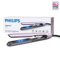 Philips 50% Faster One Stroke Straightener Designed For India Hair