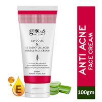 Globus Naturals Glycolic & 1% Salicylic Acid Herbal Face Cream