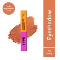 Type Beauty Eye Shadow Stick For Dry Skin With Peptides In Glitter And Matte Finish