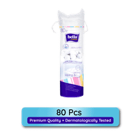 Bella Cotton Pads,100% Cotton, Double Sided, Skin Cleaning (Eye, Face), Nail Polish Removal