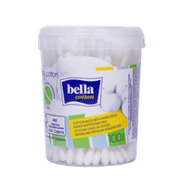 Bella Cotton Buds with Paper Stick in Box, Soft and Gentle, 100% Cotton, Nature Friendly