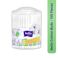 Bella Cotton Buds with Paper Stick, Soft & Gentle,100% Cotton,Nature Friendly, Multipurposes