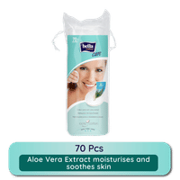 Bella Cotton Pads with Aloe vera Extracts, 100% Cotton, Double Sided, Nail Polish Removal