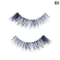 Bronson Professional Synthetic Hair and Lightweight Long Natural Look False Eyelashes - 63