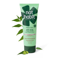 Nat Habit Purifying Bitter Milk Gentle Foaming Face Wash Skin Cleanser For Dry And Sensitive Skin