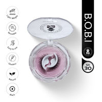 BOBI Self Adhesive Eyelashes SA30, Winged Corner Volume, Elongated Eye Look, No Glue, Reusable