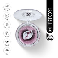 BOBI Self Adhesive Eyelashes SA02, Soft Center Volume, Youthful Lift, No Glue, Reusable, Lightweight