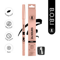 BOBI 24 Hour Black Kajal, Long Lasting, Smudge Proof, Waterproof, Deep Black, 1.5gm
