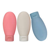 Matra Travel Size Toiletry Bottles Refillable Empty Container Small Lotion Shampoo Set