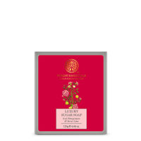 Forest Essentials Luxury Sugar Soap Iced Pomegranate & Kerala Lime Ayurvedic Handmade Soap