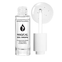 Shopaarel Magical Gel Drops, Face Primer, Soft Radiance, Luminous Finish - Clear