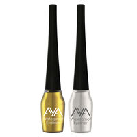 AYA Waterproof Eyeliner - Golden And White (Set of 2)