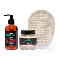 MCaffeine Coffee & Berries Body Exfoliation Routine