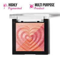 Insight Cosmetics Glow Play Blush & Highlighter 01 Flamingo