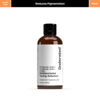 Underated Multipurpose Toning Solution With 8% Glycolic Acid + 1% Salicylic Acid + 1% GDL