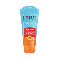 Lotus Herbals Safe Sun Sports Pro-Defence Sunscreen, SPF 100 PA+++, Highest UV protection| 80g-image-33