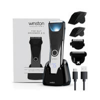 Winston Rechargeable Nut Groomer 2.0 for Men's Body and Ball Trimmer with Charging Doc