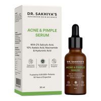 Dr. Sakhiya 2% Salicylic Acid Serum Anti-Acne Treatment for Pimples & Clogged Pores