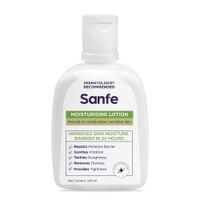 Sanfe Moisturising Lotion | Improves skin moisture barrier in 24 hours | For all skin types | 100ml