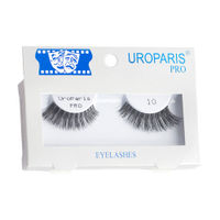 Uroparis Human Hair 3D Eyelashes - Pro 10