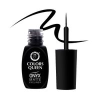 Colors Queen Onyx Matte Waterproof Eyeliner - Black