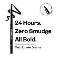 ENN Bold Stroke Kajal - 24H Waterproof, Smudge-Proof & Long-Lasting, Intense Black