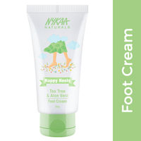 Nykaa Happy Heels Footcream With Tea Tree & Aloe Vera For Cracked and Dry feet