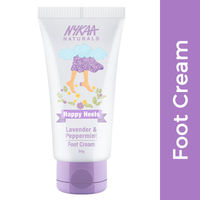 Nykaa Naturals Happy Heels Footcream With Lavender & Peppermint For Moisturization & Hydration