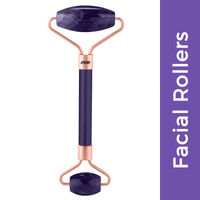 Nykaa Amethyst Face Massage Roller - Best Used With Serums & Oils for Calming & Glowing Skin