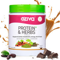 OZiva Protein & Herbs Women(with Shatavari, Giloy, Curcumin & Multivitamins), Chocolate