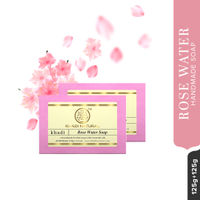 Khadi Natural Rosewater Handmade Soap Pack of 2