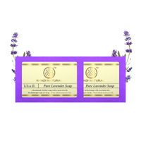 Khadi Natural Lavender Handmade Soap Pack of 2