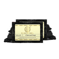 Khadi Natural Charcoal Handmade Soap Pack of 2