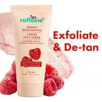 MCaffeine Berries Brightening Coffee Face Scrub